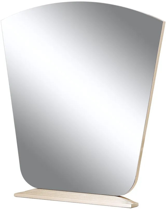 AICO Malibu Crest Vanity Mirror in Chardonnay - Luxury Home Furniture (MI)