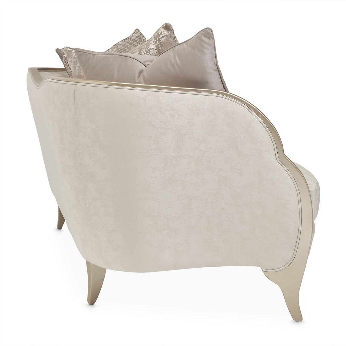 AICO Malibu Crest Loveseat in Chardonnay - Luxury Home Furniture (MI)