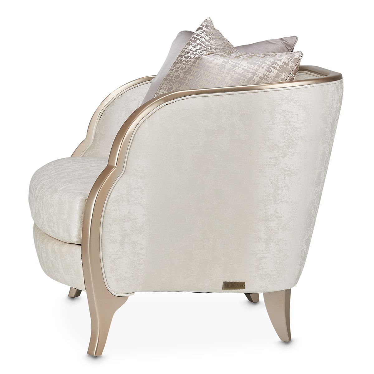 AICO Malibu Crest Chair & A Half in Chardonnay - Luxury Home Furniture (MI)