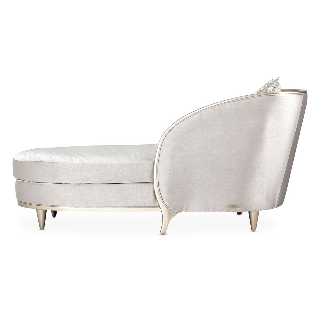 AICO Malibu Crest Chaise in Chardonnay - Luxury Home Furniture (MI)