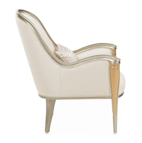 AICO Villa Cherie Accent Chair in Caramel - Luxury Home Furniture (MI)