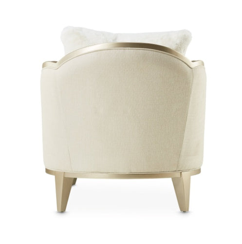 AICO Villa Cherie Chaise in Caramel - Luxury Home Furniture (MI)