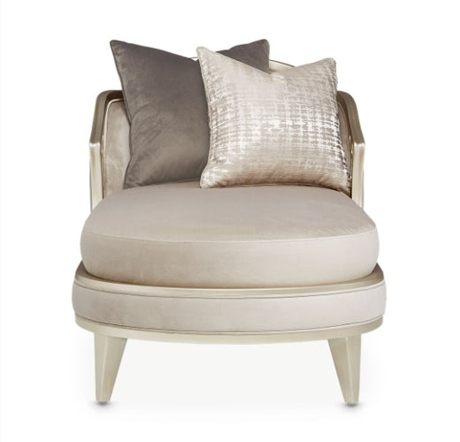 AICO Villa Cherie Chaise in Hazelnut - Luxury Home Furniture (MI)