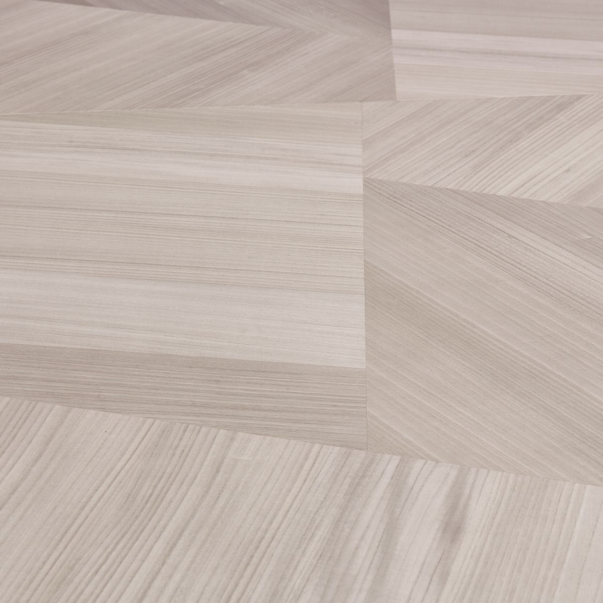 AICO Lanterna Rectangular Dining Table in Silver Mist