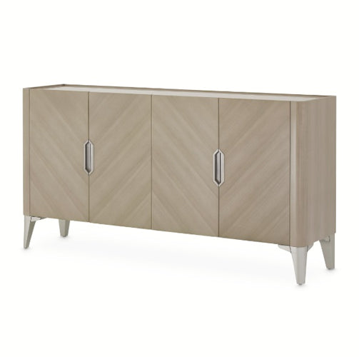 AICO Furniture Penthouse Sideboard in Ash Gray - Luxury Home Furniture (MI)