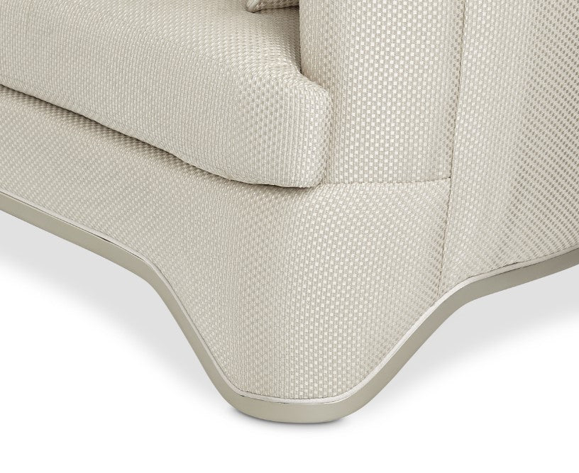 AICO London Place Sofa in Light Champagne - Luxury Home Furniture (MI)