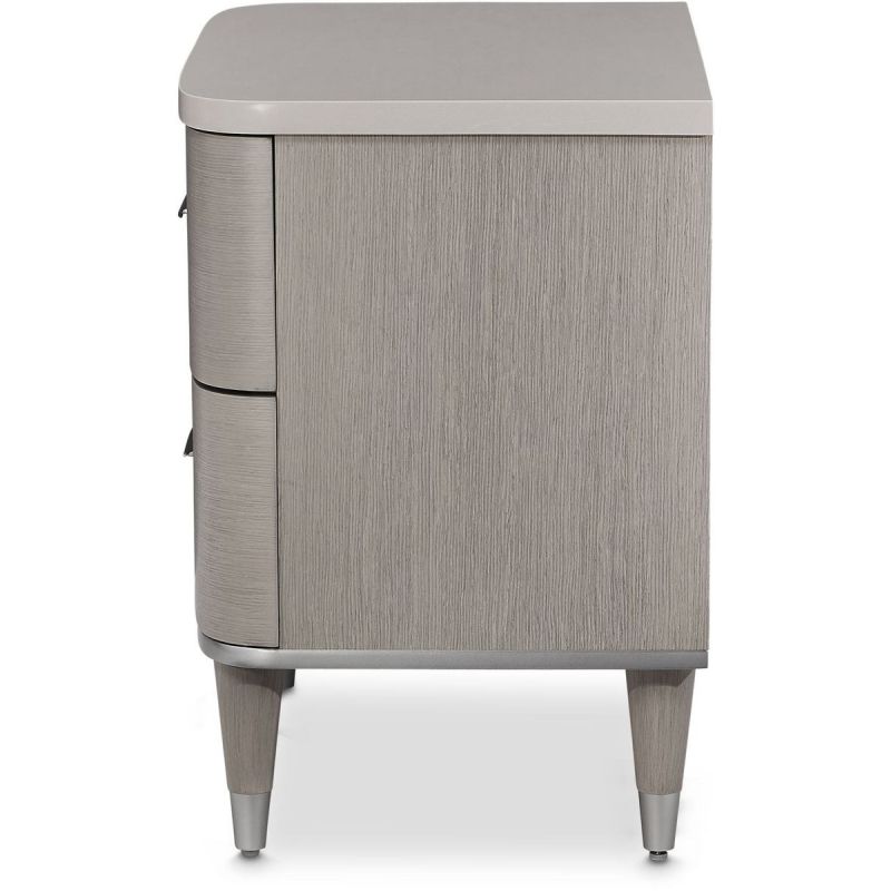 AICO Eclipse Nightstand in Moonlight - Luxury Home Furniture (MI)
