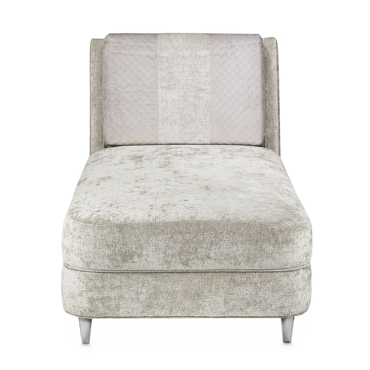 AICO Lanna Armless Chaise in Storm Silver Mist - Luxury Home Furniture (MI)