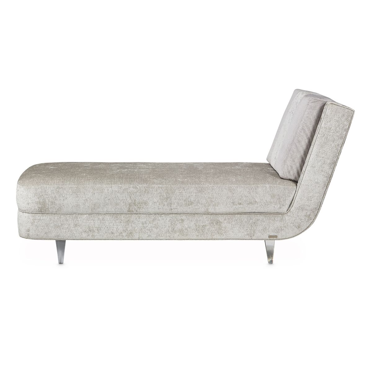 AICO Lanna Armless Chaise in Storm Silver Mist - Luxury Home Furniture (MI)