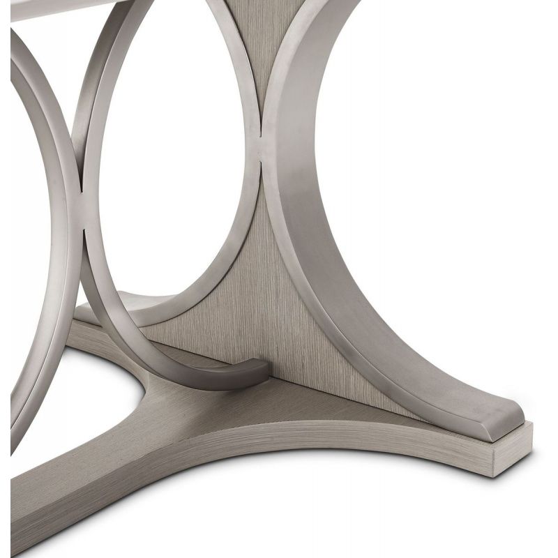 AICO Eclipse Oval Dining Table in Moonlight - Luxury Home Furniture (MI)