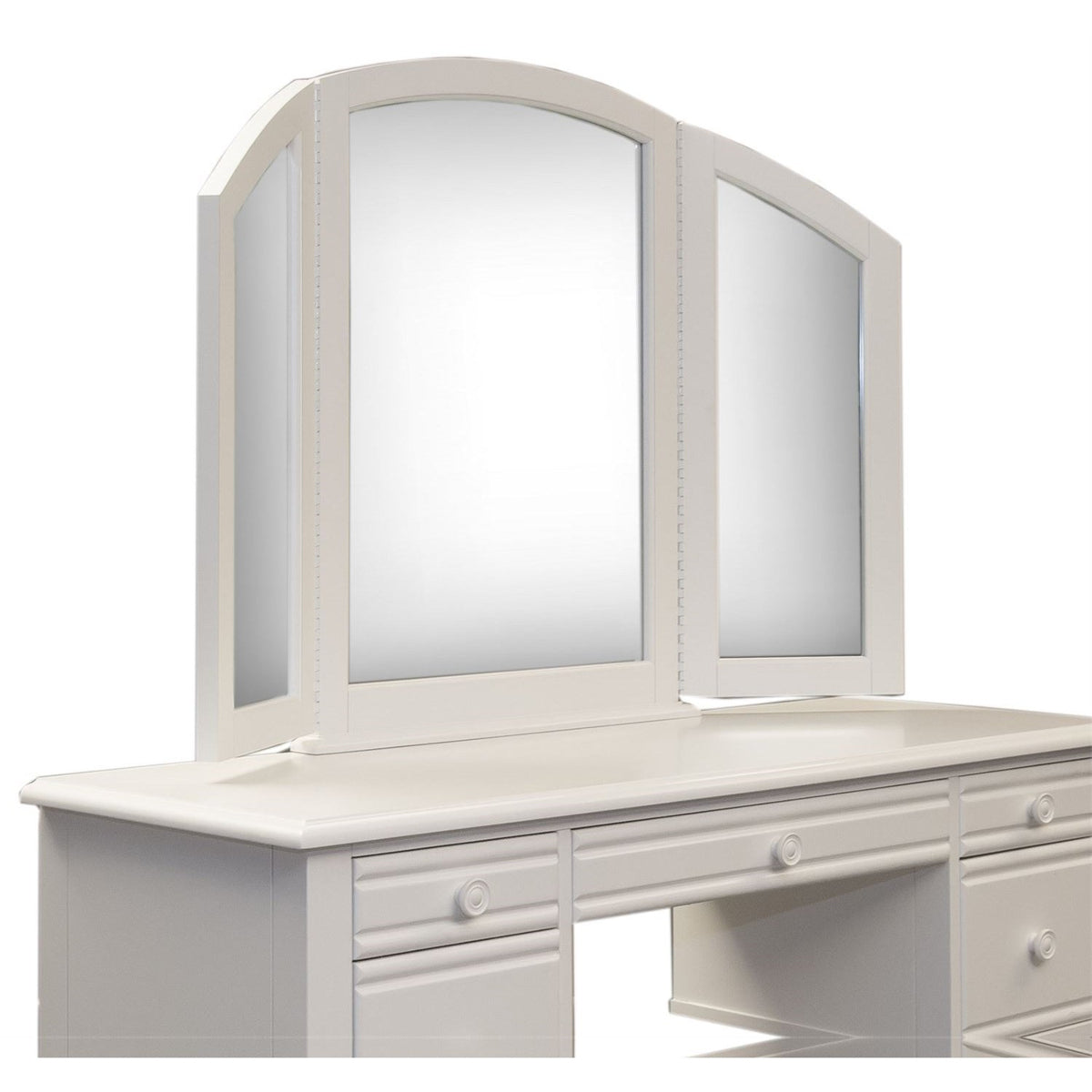 Liberty Furniture Summer House Vanity Mirror in Oyster White - Luxury Home Furniture (MI)