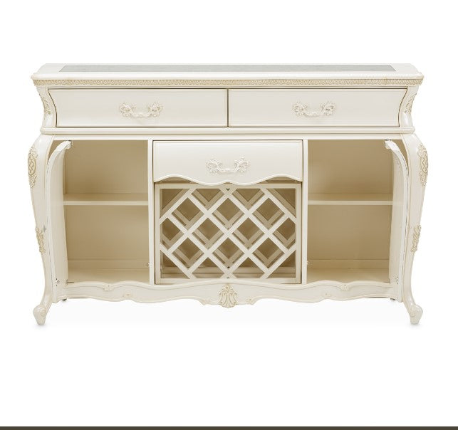 AICO Lavelle Sideboard in Classic Pearl - Luxury Home Furniture (MI)