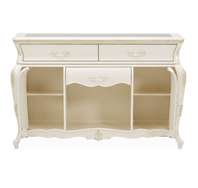 AICO Lavelle Sideboard in Classic Pearl - Luxury Home Furniture (MI)