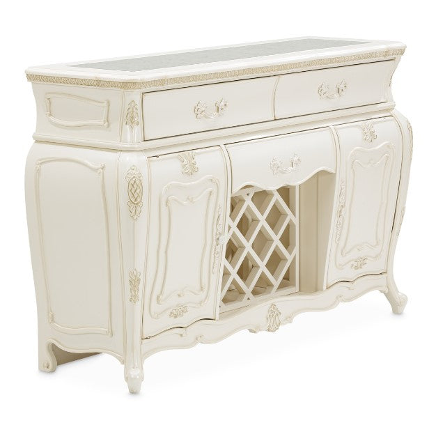 AICO Lavelle Sideboard in Classic Pearl - Luxury Home Furniture (MI)