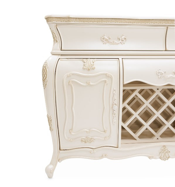 AICO Lavelle Sideboard in Classic Pearl - Luxury Home Furniture (MI)