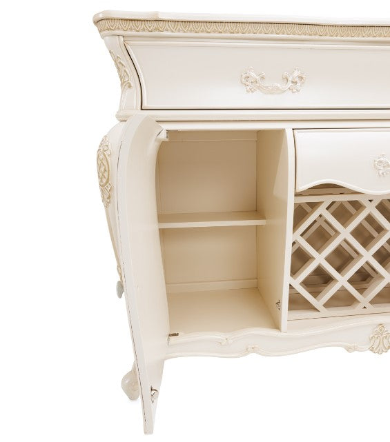 AICO Lavelle Sideboard in Classic Pearl - Luxury Home Furniture (MI)