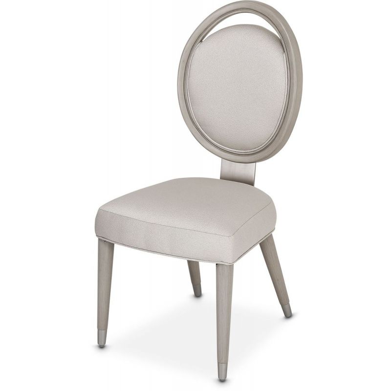 AICO Eclipse Side Chair (Set of 2) in Moonlight - Luxury Home Furniture (MI)