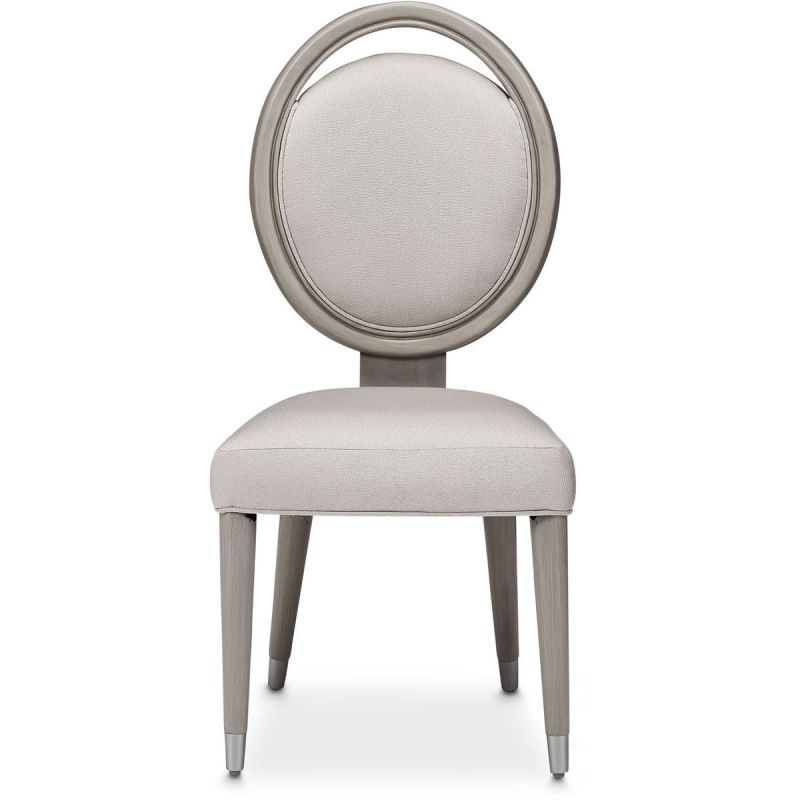 AICO Eclipse Side Chair (Set of 2) in Moonlight - Luxury Home Furniture (MI)