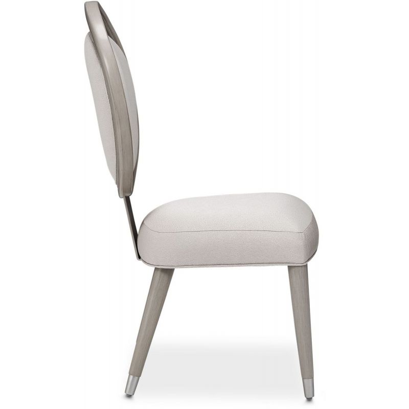 AICO Eclipse Side Chair (Set of 2) in Moonlight - Luxury Home Furniture (MI)