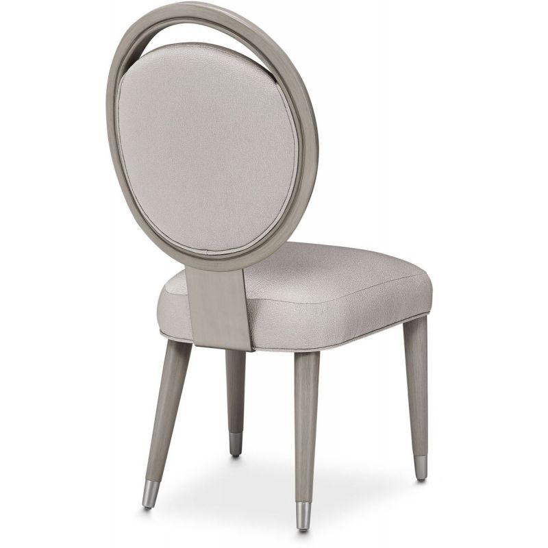 AICO Eclipse Side Chair (Set of 2) in Moonlight - Luxury Home Furniture (MI)