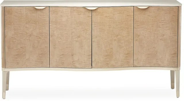 AICO Malibu Crest Sideboard in Blush - Luxury Home Furniture (MI)