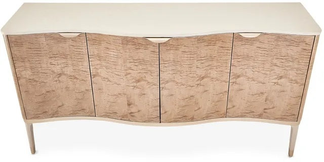 AICO Malibu Crest Sideboard in Blush - Luxury Home Furniture (MI)