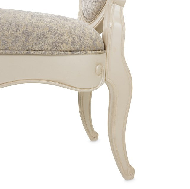 AICO Lavelle Side Chair in Classic Pearl (Set of 2) - Luxury Home Furniture (MI)