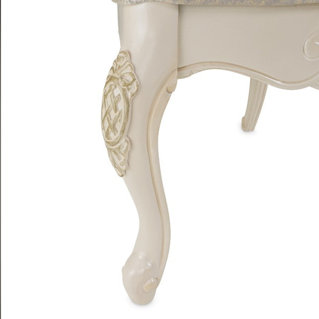 AICO Lavelle Side Chair in Classic Pearl (Set of 2) - Luxury Home Furniture (MI)