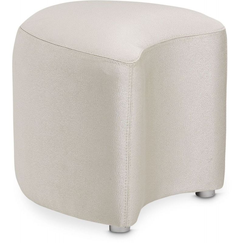 AICO Eclipse Vanity Stool in Moonlight - Luxury Home Furniture (MI)
