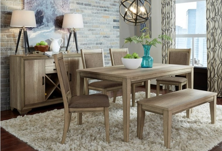 Liberty Furniture Sun Valley 72"Rectangular Leg Table in Sandstone (RTA) - Luxury Home Furniture (MI)