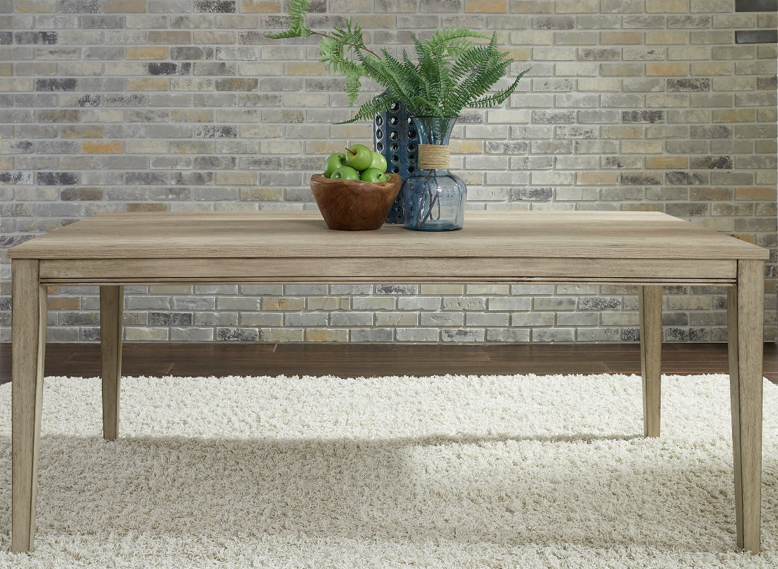 Liberty Furniture Sun Valley 72"Rectangular Leg Table in Sandstone (RTA) - Luxury Home Furniture (MI)