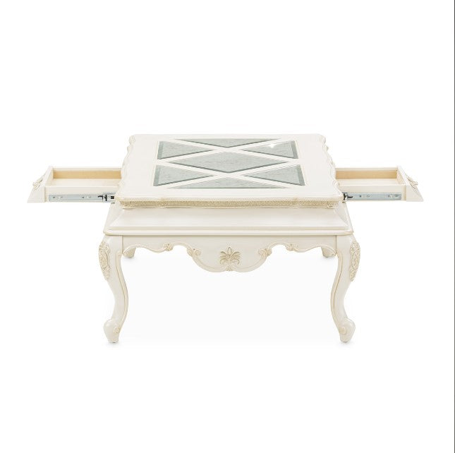 AICO Lavelle Rectangular Cocktail Table in Classic Pearl - Luxury Home Furniture (MI)