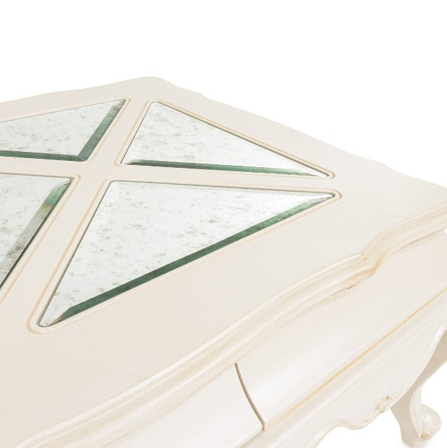 AICO Lavelle Rectangular Cocktail Table in Classic Pearl - Luxury Home Furniture (MI)