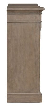 Liberty Furniture Town & Country 8 Drawer Dresser in Dusty Taupe - Luxury Home Furniture (MI)