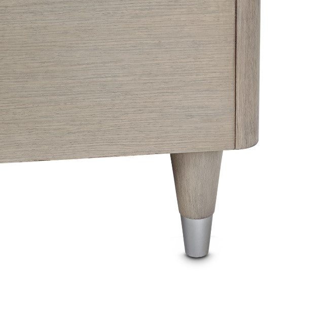 AICO Eclipse Cal King Upholstered Bed in Moonlight - Luxury Home Furniture (MI)