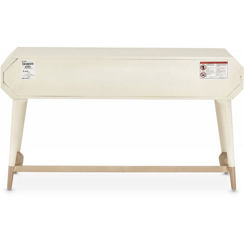 AICO La Rachelle Vanity Desk in Medium Champagne - Luxury Home Furniture (MI)