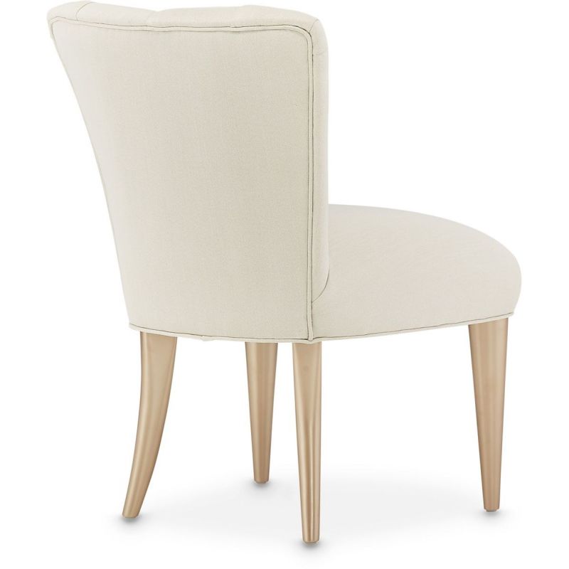 AICO La Rachelle Vanity Chair in Medium Champagne - Luxury Home Furniture (MI)