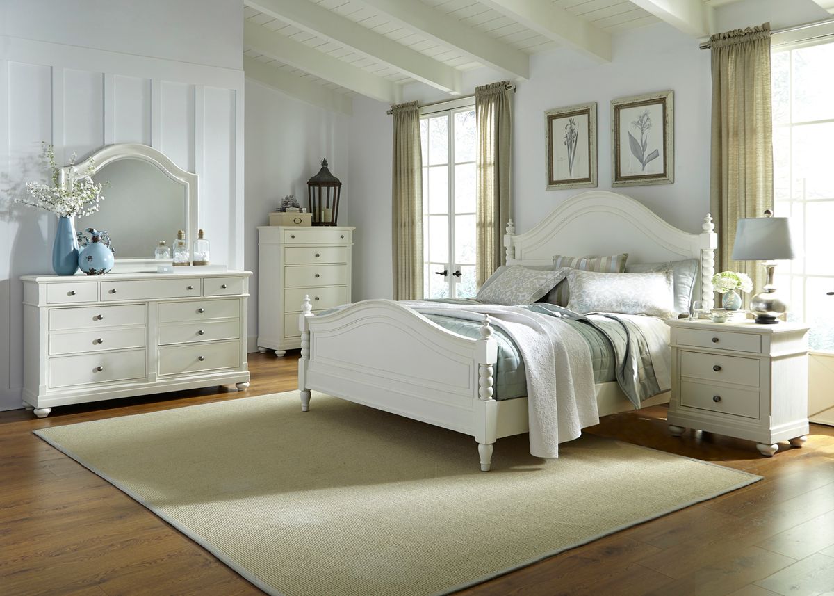 Liberty Furniture Harbor View II 7 Drawer Dresser in Linen through 9/15 - Luxury Home Furniture (MI)