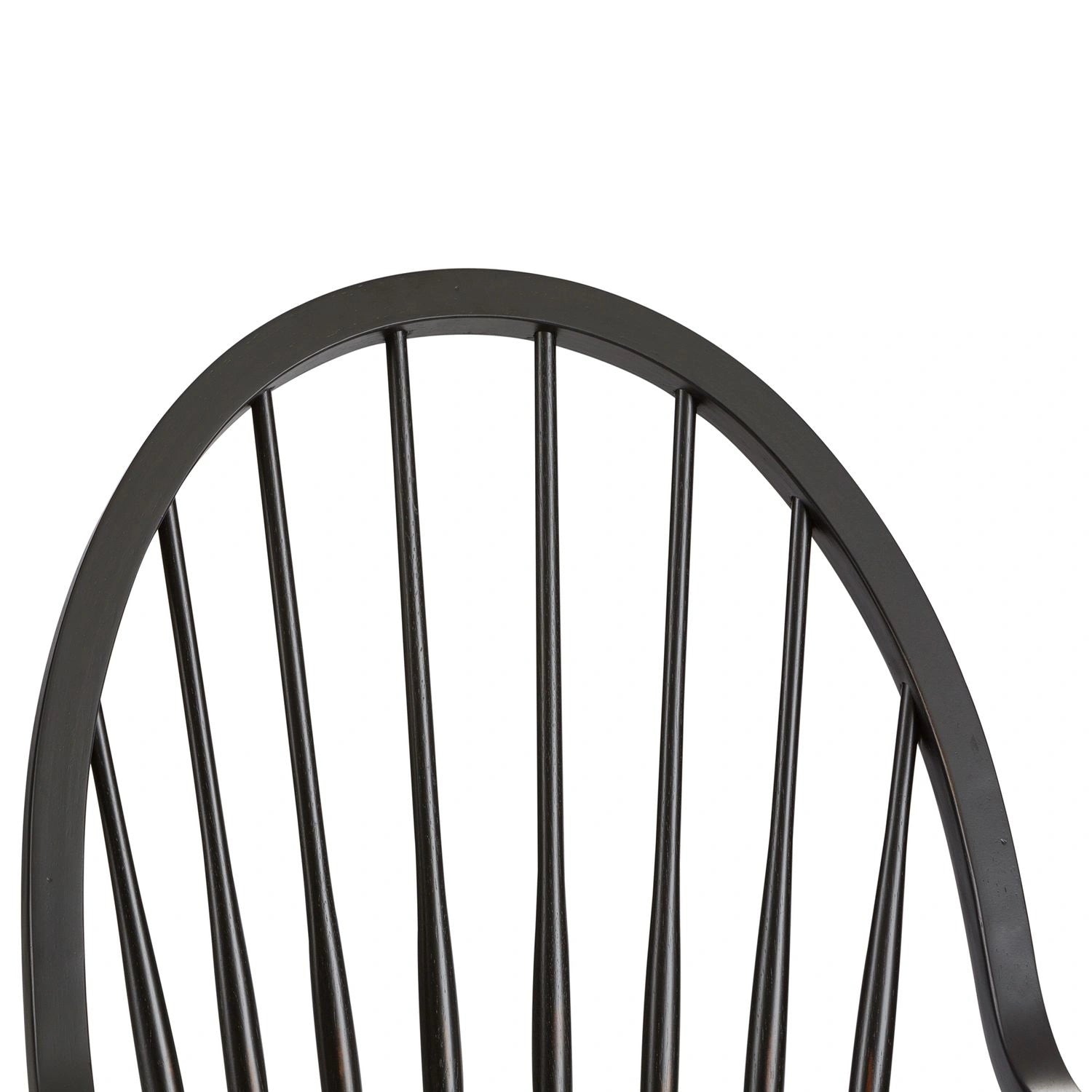 Hearthstone Ridge Windsor Back Arm Chair - Black image