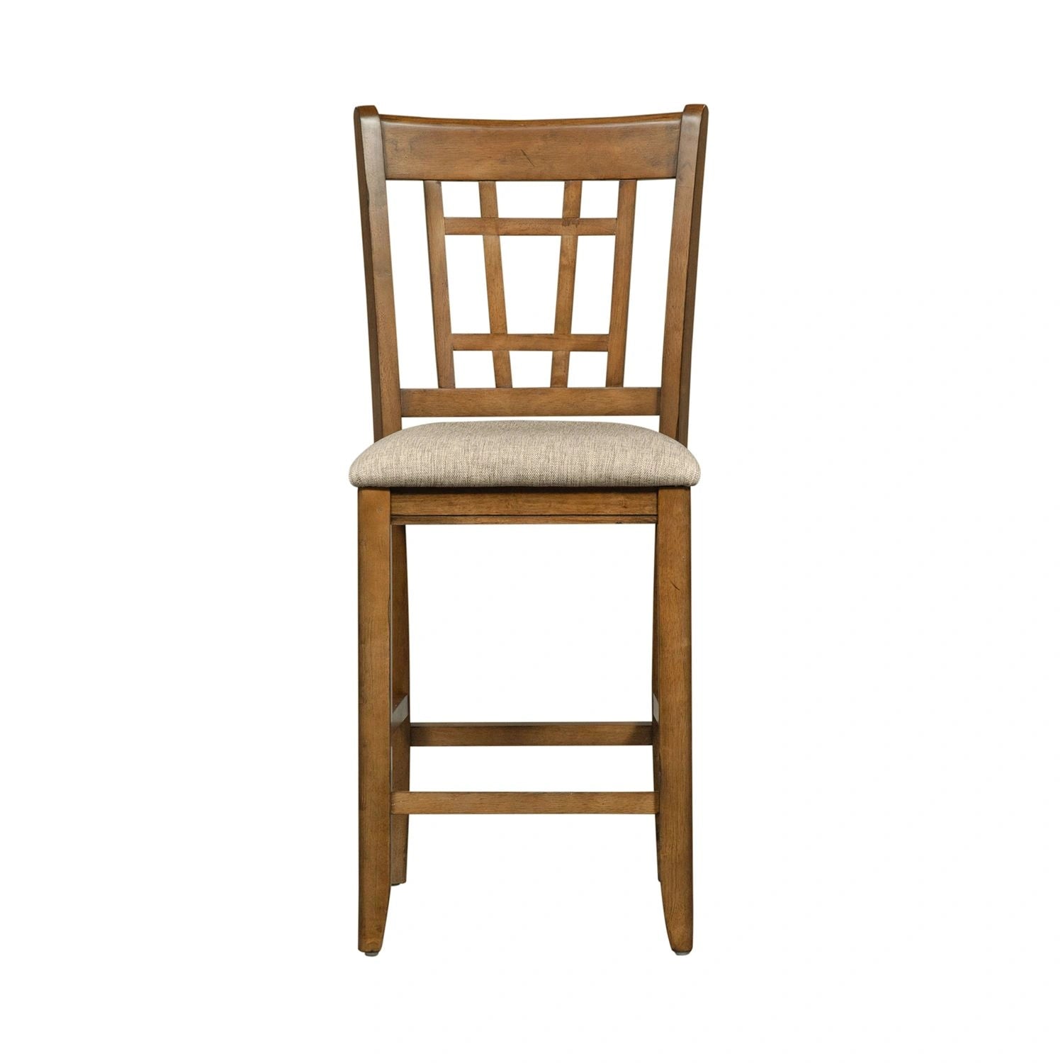Santa Rosa 24 Inch Lattice Back Counter Chair image