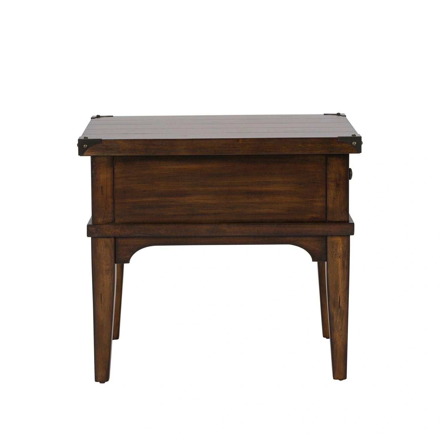 Aspen Skies End Table in Russet Brown image