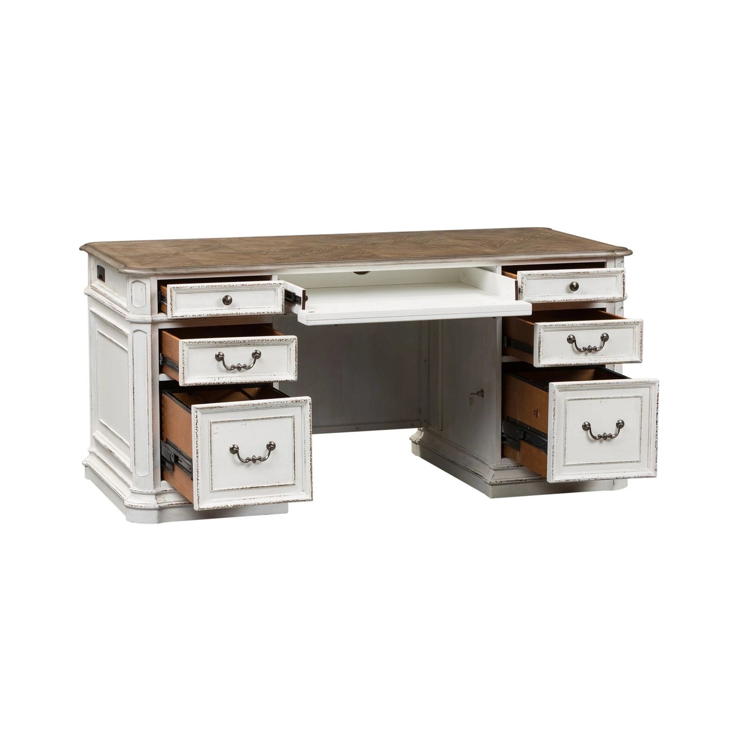 Magnolia Manor Complete 5 Piece Desk image