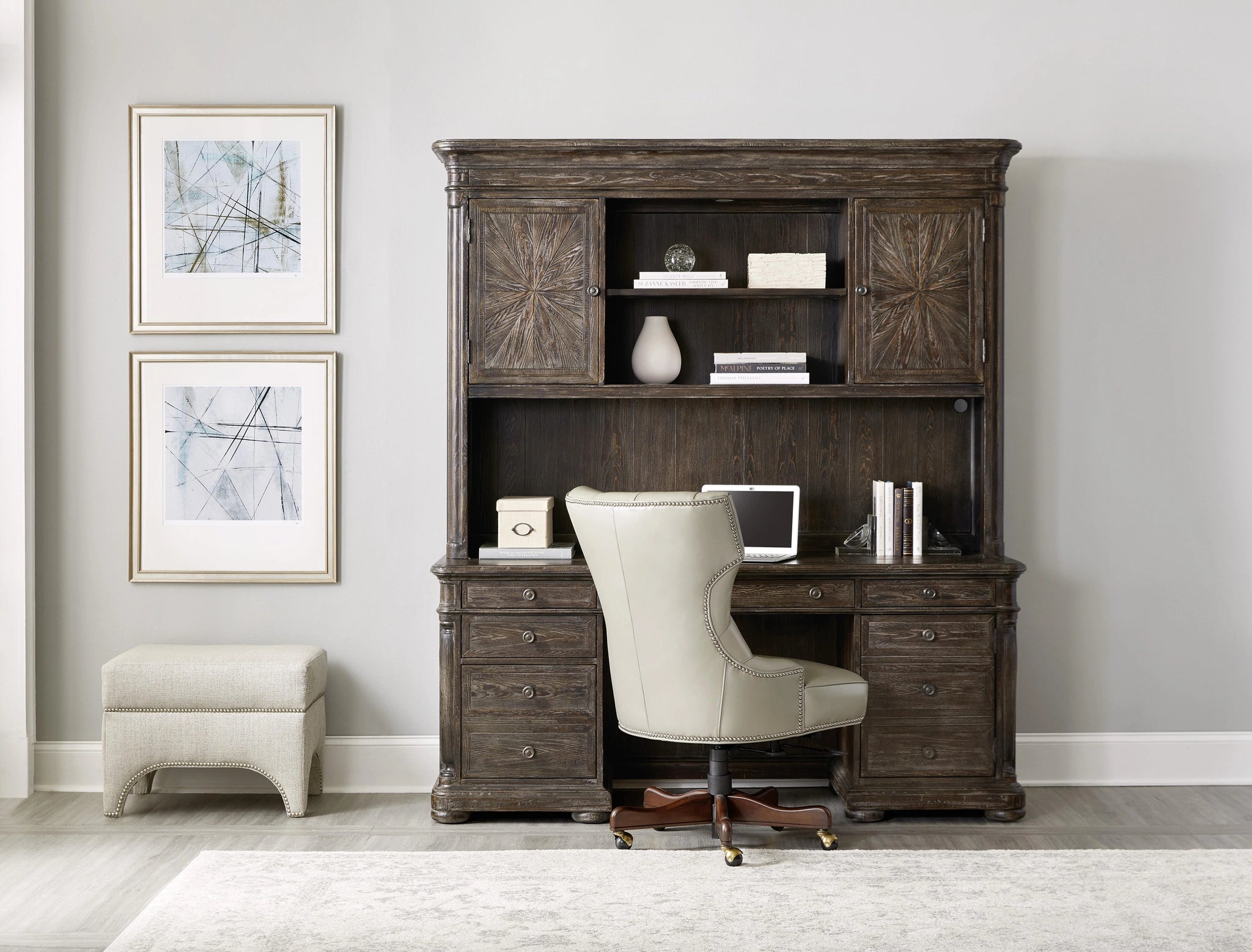 Traditions Computer Credenza