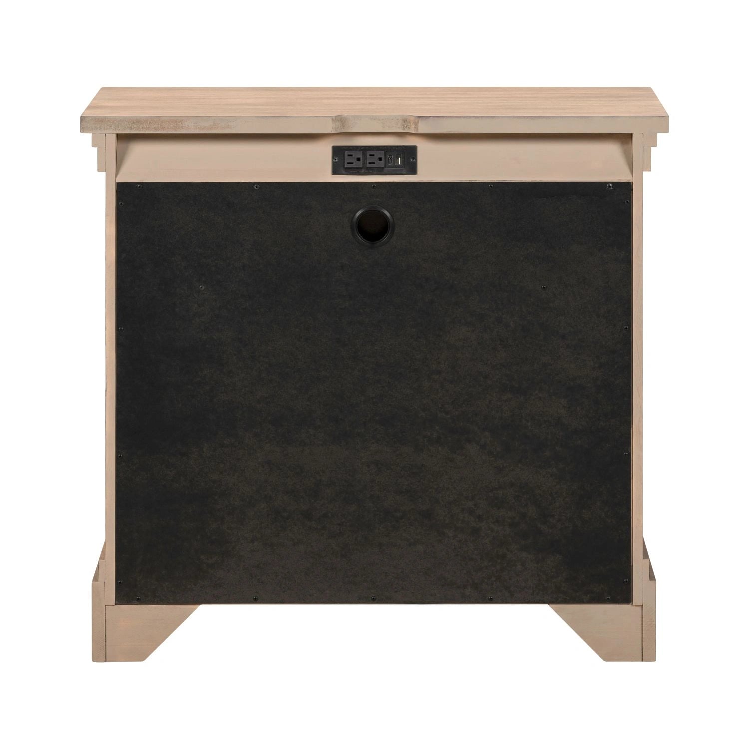 Haven Hills Bedside Chest w/ Charging Station image