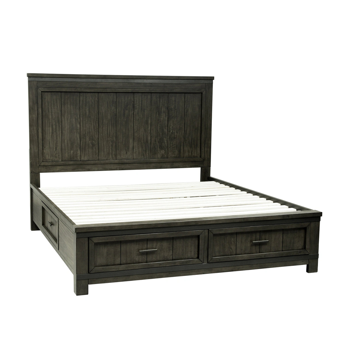 Thornwood Hills Two Sided Storage Bed, Dresser & Mirror, Chest image