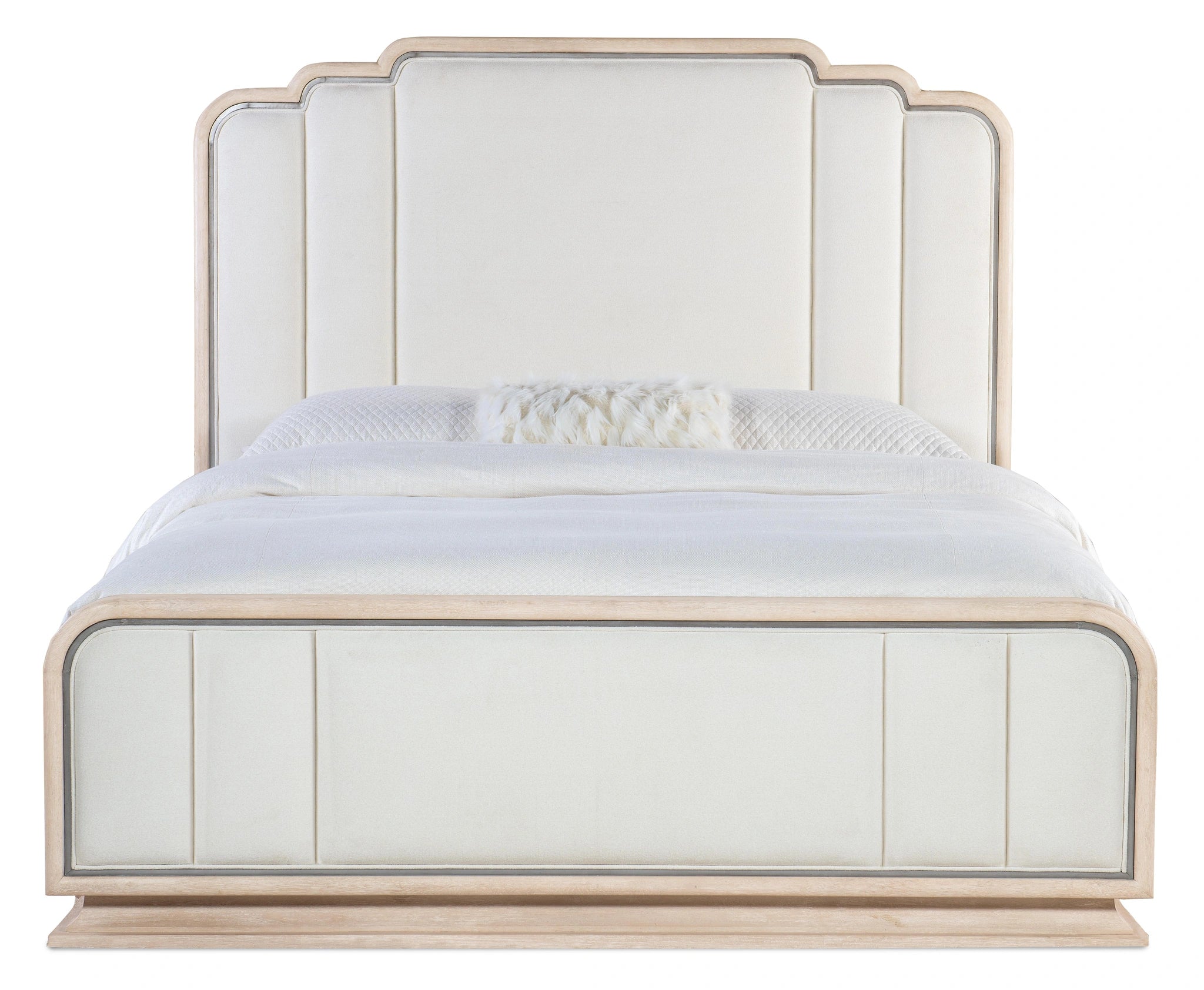 Nouveau Chic Cal King Upholstered Bed