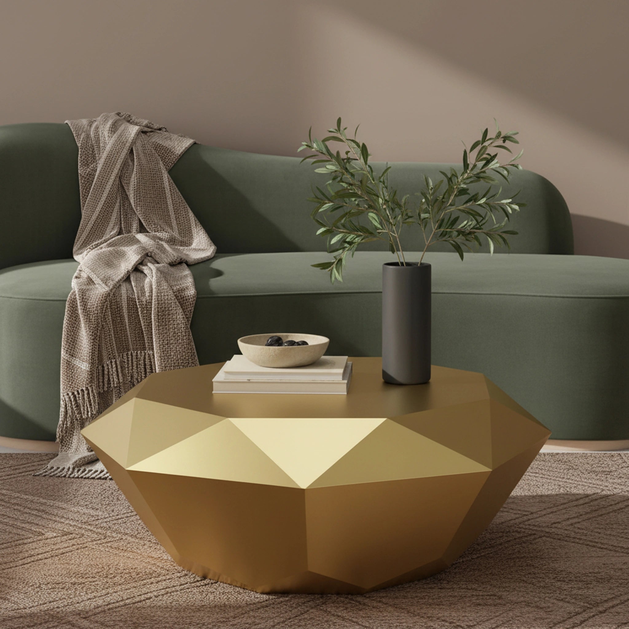 Gemma Gold Coffee Table
