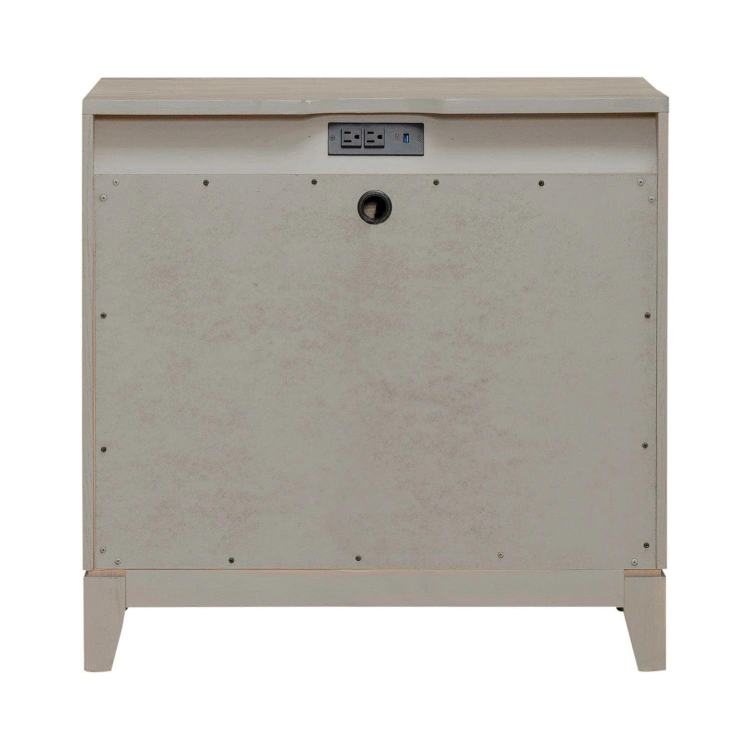 Brentwood 3 Drawer Nightstand w/ Charging Station image