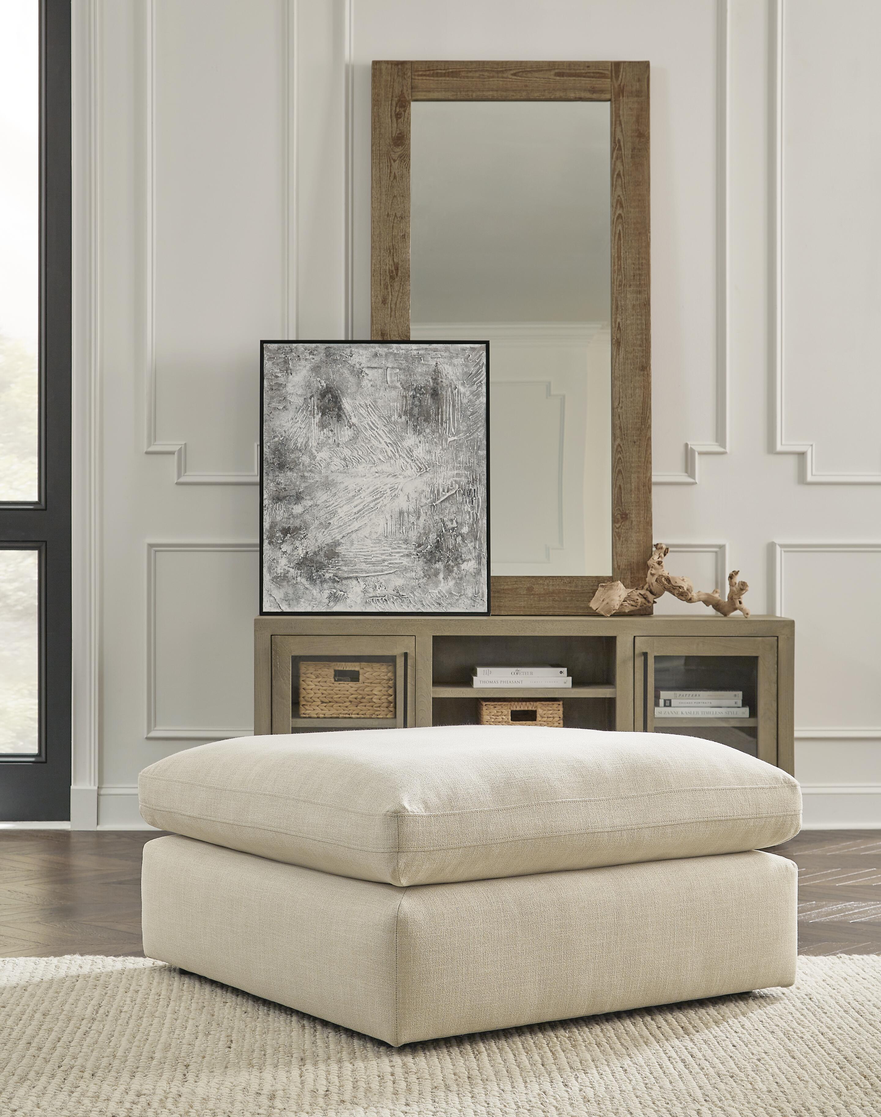 Elyza Oversized Accent Ottoman - Luxury Home Furniture (MI)