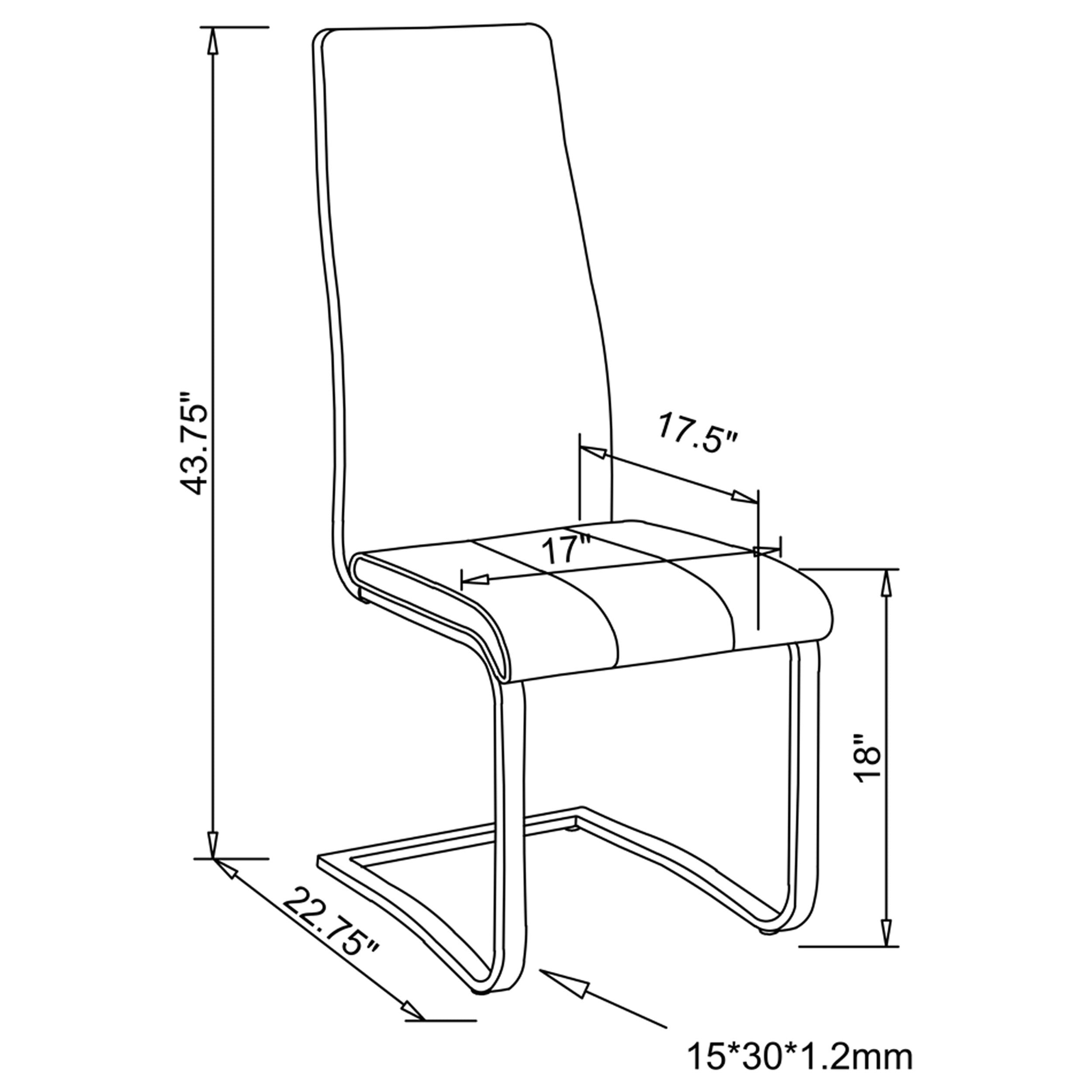 Montclair Side Chairs - Luxury Home Furniture (MI)